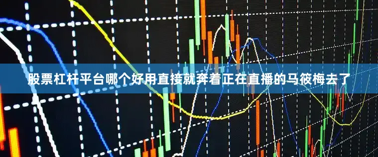 股票杠杆平台哪个好用直接就奔着正在直播的马筱梅去了
