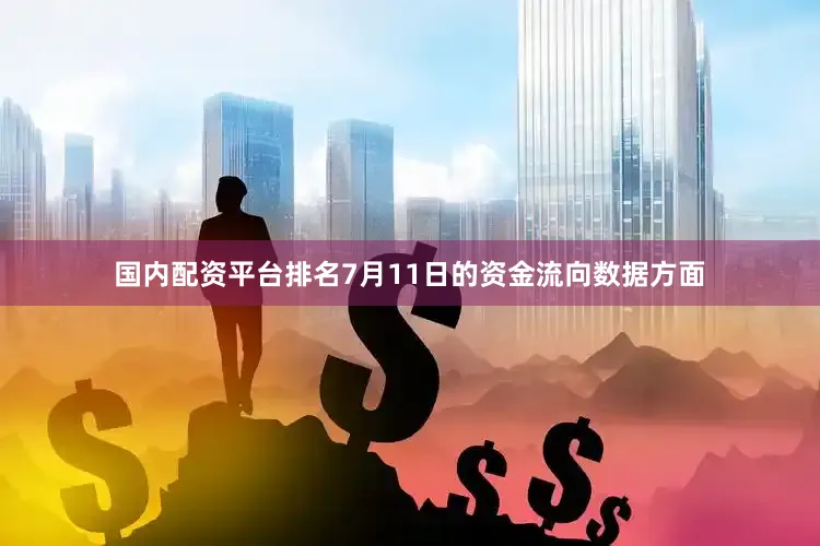 国内配资平台排名7月11日的资金流向数据方面